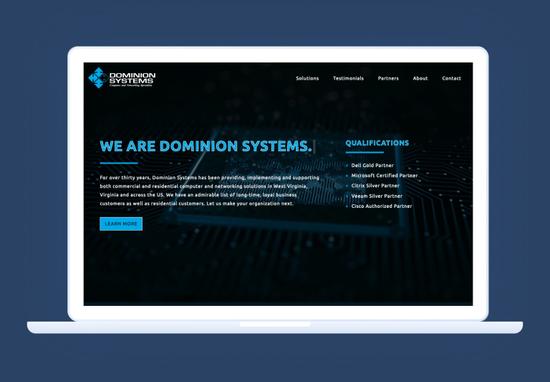 Screenshot of Dominion Systems project